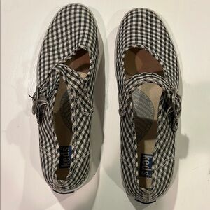 Keds Black and White Checkered Sneakers